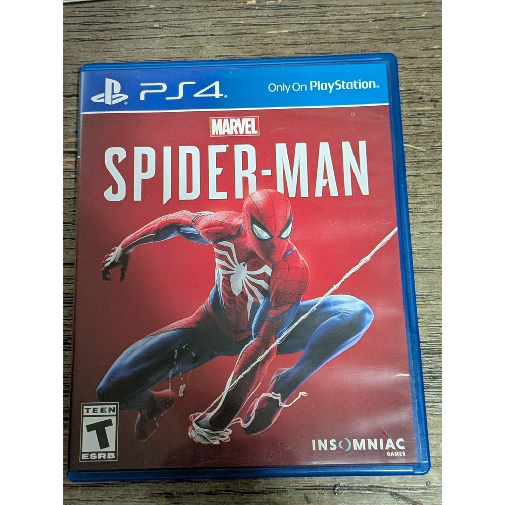 Marvel Spider-Man (Sony PlayStation 4, 2018) PS4 CIB - Tested